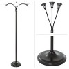 Hastings Home 3 Head LED Floor Lamp With Adjustable Arms, Touch Switch and Dimmer – Black - 4 of 4