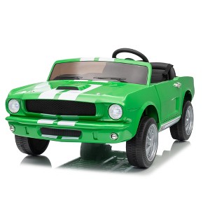 Jojoka 24V Licensed Shelby GT350 Ride-On Car, Ford Kids Electric Vehicle 2 Seater, Remote Control, LED Lights - 1 of 4