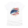 Simply Sage Market Patriotic Fish Short Sleeve Tee - 2 of 4