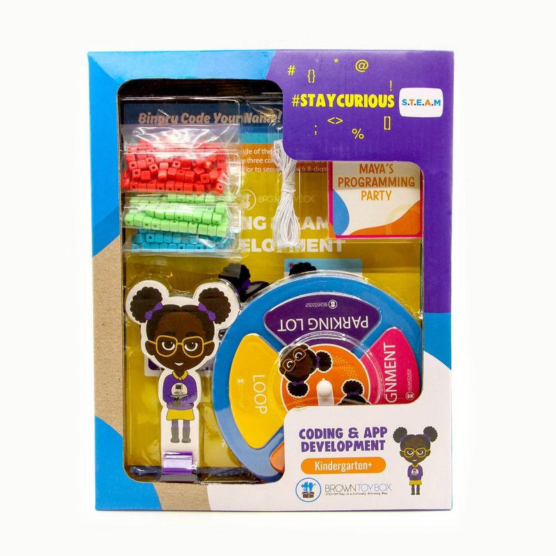 Brown Toy Box Maya Coding &#38; App STEAM Kit, 1 of 12