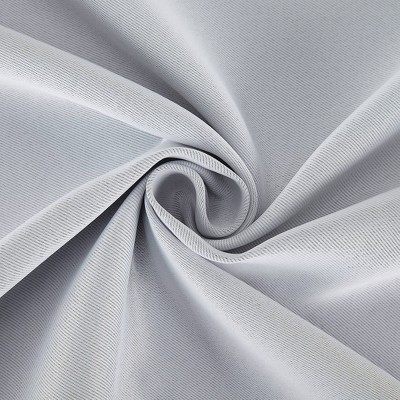 Gray Insulated Blackout Rod Pocket Drapes, 40" x 63"