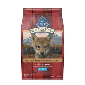 Blue Buffalo Wilderness Beef Flavored Puppy Dry Dog Food - 4.5lbs