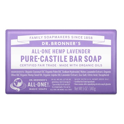 Dr. Bronner's Bar Soap - Lavender - 5oz