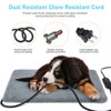 JOEJOY Heated Dog Bed, Waterproof Adjustable Temperature Dog Cat Heating Pad with Timer, Indoor Pet Heating Pad for Cats Dogs Electric Pads - 4 of 4