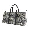 Gustav Klimt The Kiss Black Big Holdall/Duffel Bag - 2 of 4