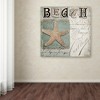 Trademark Fine Art -Color Bakery 'Beach Book II' Canvas Art - 3 of 3