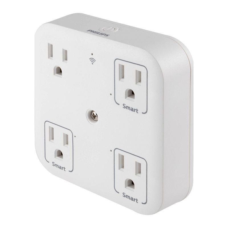 Philips Smart Plug 4-Outlet Grounded Tap &#8211; White, 6 of 11
