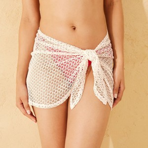 Women's Crochet Cover Up Sarong - Wild Fable™ - 1 of 4