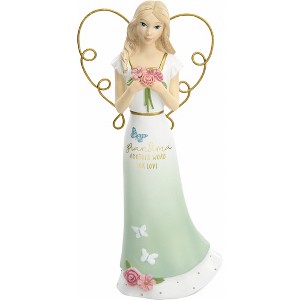 Pavilion Gift Company - Grandma - 6.5" Angel Holding Flowers - Decorative Objects - 1 of 4