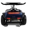 TinyHomie 4 Wheel Compact Travel Mobility Scooter 300W 300lbs Blue - 3 of 4