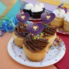 West Chester University Primary Logo Heart Love Cupcake Picks Toppers Decoration Set of 6 - 4 of 4
