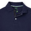 French Toast School Uniform Boys Adaptive Short Sleeve Interlock Polo - 3 of 3