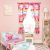 Everyday Kids Castles and Dancing Unicorns Drapes  4-Pc Unicorn Kid Curtains with 2 Panels and 2 Tiebacks - 2 of 4