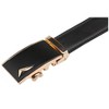 INSPIRE CHIC Men's Automatic Alloy Buckle Holeless Belt - 2 of 4