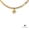 Aria Jeweler Chain with Gold Bohemian Sun Pendant - 2 of 4