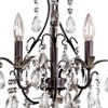 Minka Lavery Walnut Brown Pendant Chandelier 13 3/4" Wide French Crystal Glass 3-Light Fixture for Dining Room House Foyer Kitchen - 4 of 4