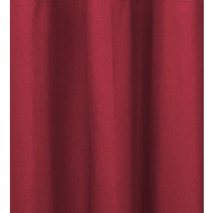 Plow & Hearth 54" L Thermalogic Insulated Grommet-Top Solid Curtains, in Red - 1 of 2