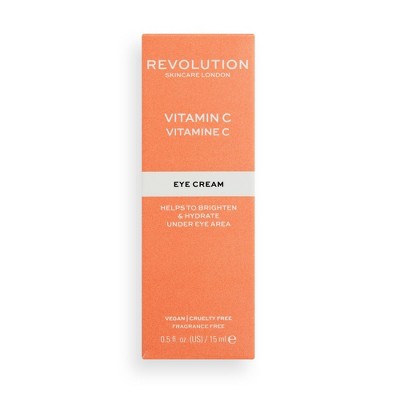 Makeup Revolution Skincare Vitamin C Eye Cream - 0.50 fl oz