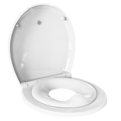 Jool Baby Quick Flip Toilet Seat With Built-in Potty Training Seat ...