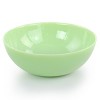 Gibson 2 Piece 8 Inch Jadeite Glass Serving Bowl Set in Jade Green - 2 of 4