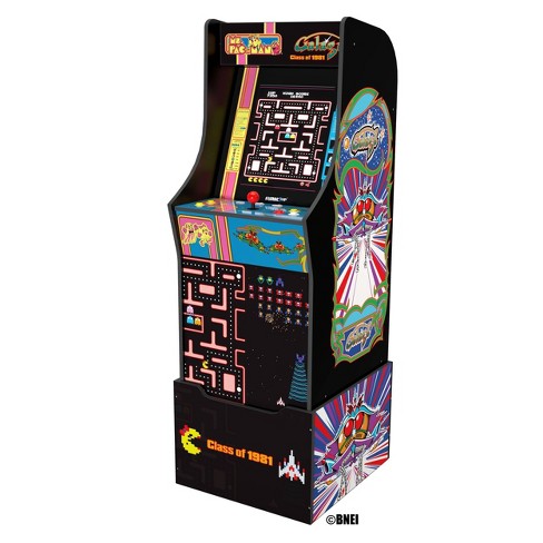 Arcade1up Ms. Pac-man Head-to-head Arcade Table With 12 Games, Multiplayer  Control Panel, And 17-inch Color Lcd Screen, Black Series Edition : Target