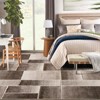 Geometric Machine Washable Area Rugs 5x7 Ultra-Soft Contemporary Throw Rugs Foldable Thin Accent Carpet Non Slip Indoor Floor Cover - 3 of 4