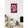 Trends International MLB Washington Nationals - Logo 25 Framed Wall Poster Prints - 2 of 4
