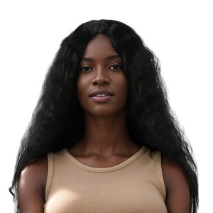 Unique Bargains Women's Curls Hair Wig High Temperature Fiber 1 Pc - 1 of 4