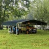 XBRIGH 12x20 Ft Carport, Heavy Duty Metal Car Port, All-Weather Protection, Easy Assembly for Cars, Trucks, Boats, Tractors, and Outdoor Storage - 4 of 4