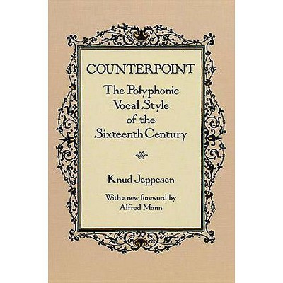 Counterpoint - (Dover Books on Music) by  Knud Jeppesen (Paperback)
