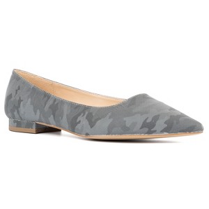 Fashion To Figure Women's Bailey Ballet Flat - Wide Width - 1 of 4