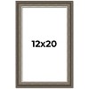 PosterPalooza | Weathered Black Picture Frame - UV Acrylic, Foam Board Backing, Hanging Hardware - 2 of 4