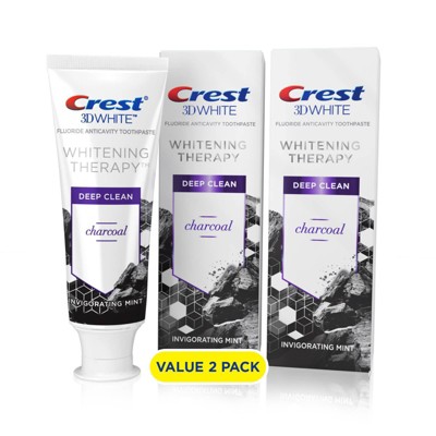 Crest 3D White Charcoal Whitening Toothpaste - 4.1oz