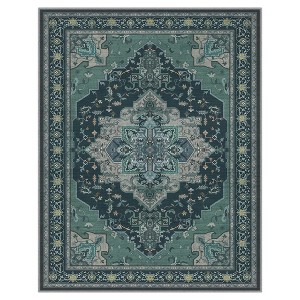Abynow Medallion Faded Persian Indoor Area Rug - 1 of 4