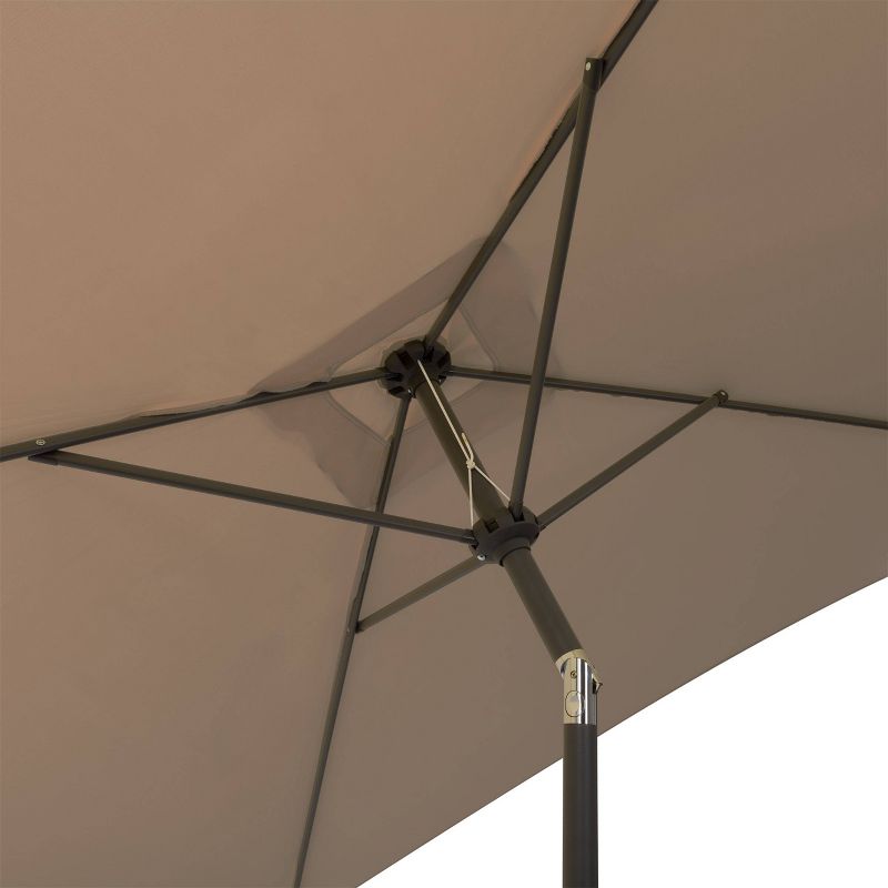 9' Square Titling Market Patio Umbrella with Base - CorLiving, 5 of 7