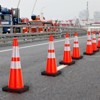 Traffic Cones 28",Safety Cones, PVC Orange Safety Road Parking Cones with 2 Reflective Collars,Hazard Construction Cones for Traffic Parking - 3 of 4