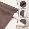 Unique Bargains Blackout Tie Up Pocket Window Door Curtain 1 Panel - 3 of 4