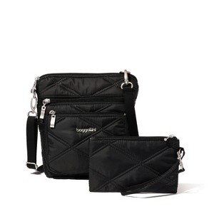 baggallini Women's Pocket Crossbody Bag with RFID Wristlet - 1 of 4