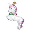 Old World Christmas 4.25 In Prancing Unicorn Mythical Similar Horse Tree Ornaments - 3 of 3