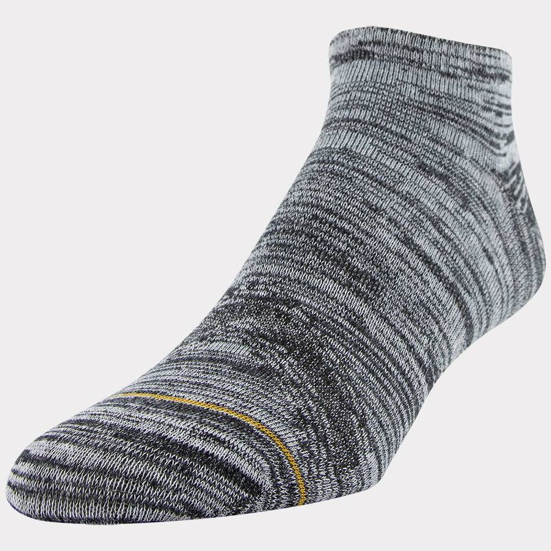 Signature Gold by GOLDTOE Men&#39;s 3pk Casual GT Free Feed No Show Socks - Gray 6-12.5, 3 of 6