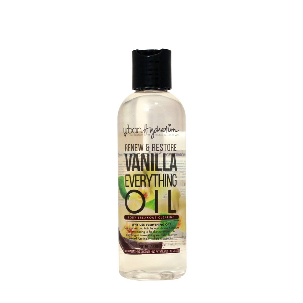 Photos - Cream / Lotion Urban Hydration Renew & Restore Vanilla Everything Oil - 6.8 fl oz