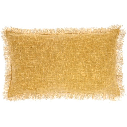 Target yellow pillow store