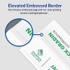 Avery Printable Tent Cards, 3.5" x 11", White with Embossed Border, 50 Blank Place Cards for Laser and Inkjet Printers (5309) - 3 of 4