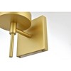 Elegant Lighting Benny 1 light Chrome and Clear Bath Sconce - 3 of 4