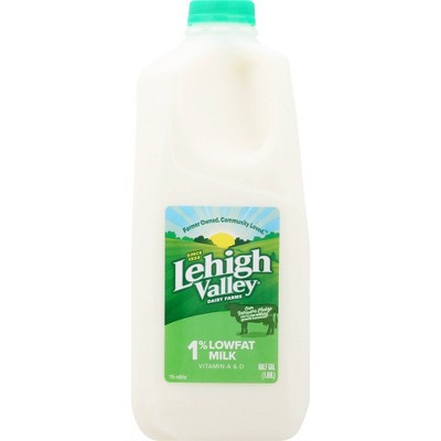 Lehigh Valley 1% Milk - 0.5gal