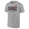 NCAA Syracuse Orange Men's Gray Bi-Blend T-Shirt - 2 of 3