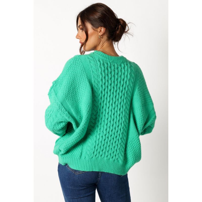 Petal and Pup Womens Bentley Knit Sweater, 4 of 7