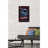 Trends International MLB Cleveland Guardians - Neon Helmet 23 Framed Wall Poster Prints - 2 of 4