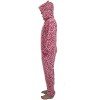 Just Love Womens One Animal Print Adult Bodysuit Hooded Pajamas - 2 of 4