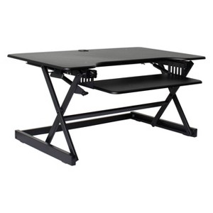 Height Adjustable Sit To Standing Desk Riser - Rocelco - 1 of 4